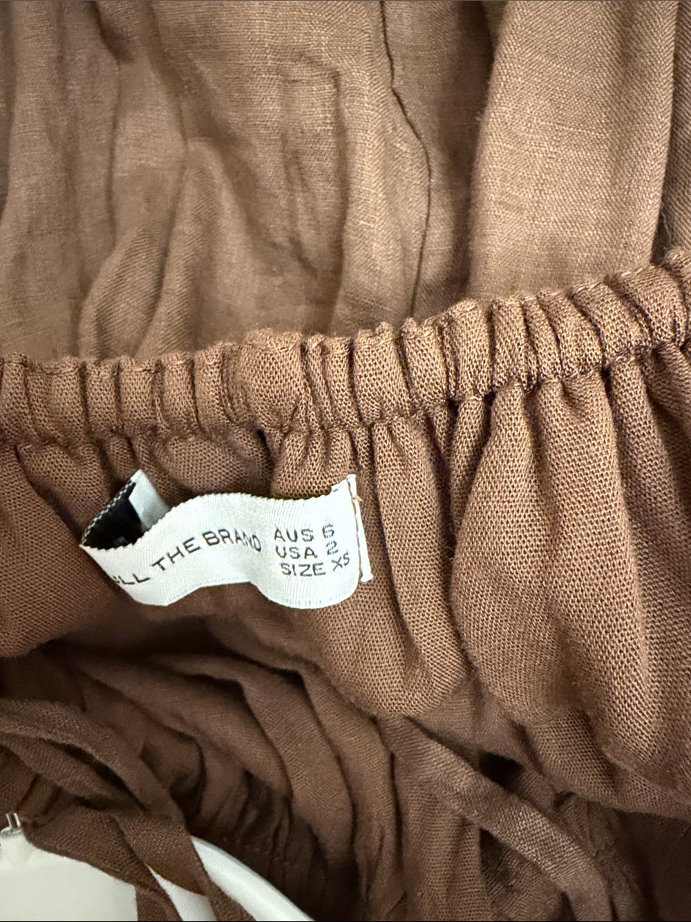 Faithfull the Brand Brown Halter Cutout Maxi Dress - Picture 4 of 4